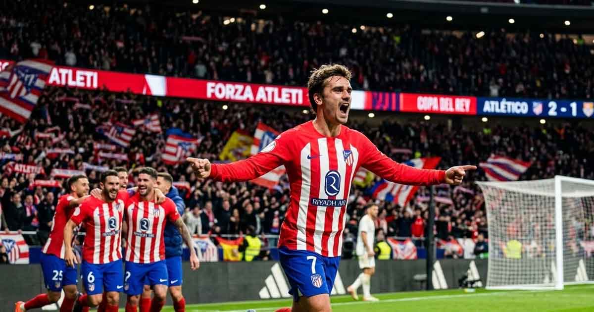 جريزمان يحلم بنهائي الكأس ويؤكد ضرورة التحسن الدفاعي لأتلتيكو