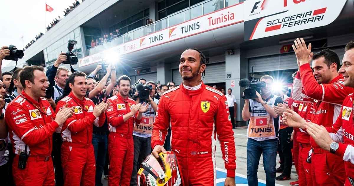 هاميلتون مع فيراري: الأيام الأولى صعبة لكن التحدي يُشعل أفضل ما فيّ