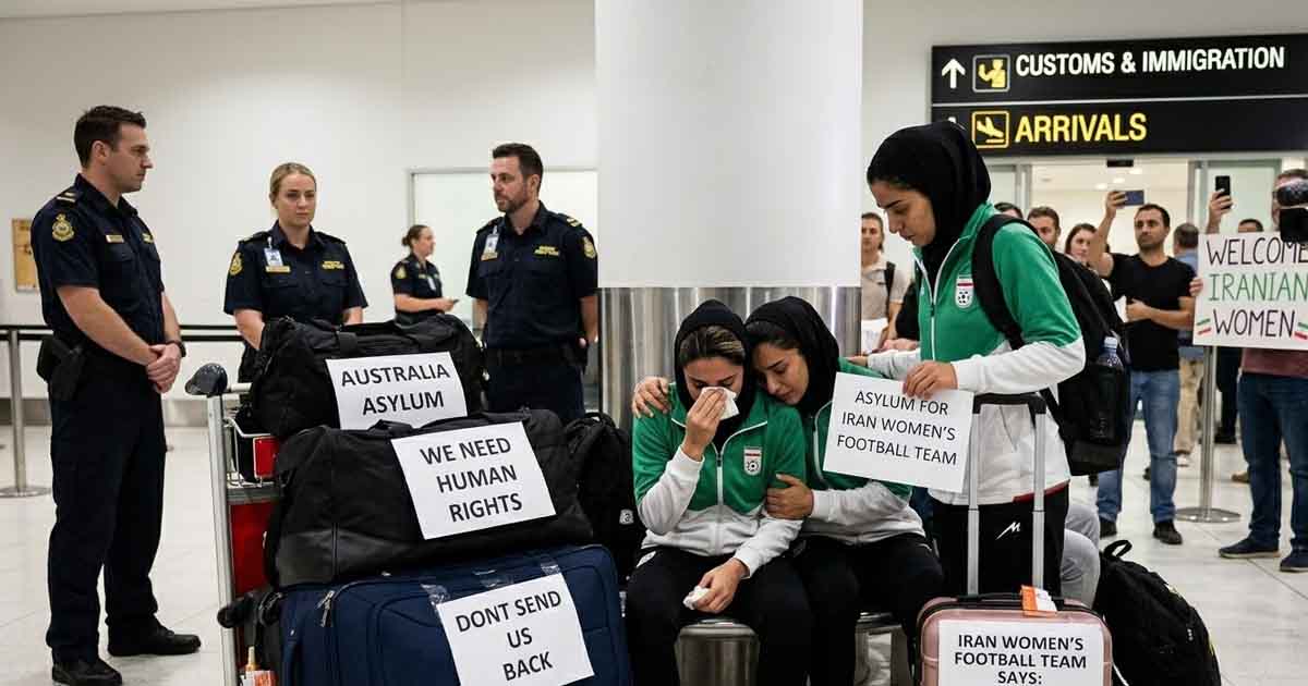 خمس لاعبات من المنتخب الإيراني للسيدات يطلبن اللجوء في أستراليا