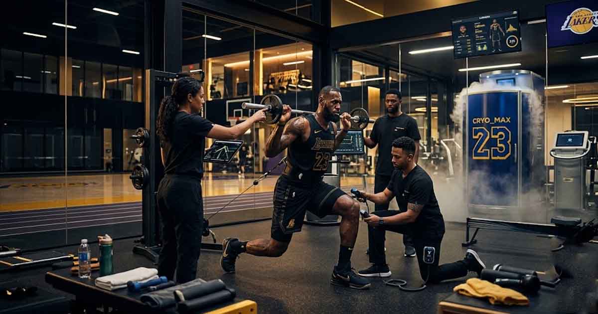 كيف يحافظ ليبرون جيمس على قمة أدائه في سن الأربعين: أسراره اللياقية