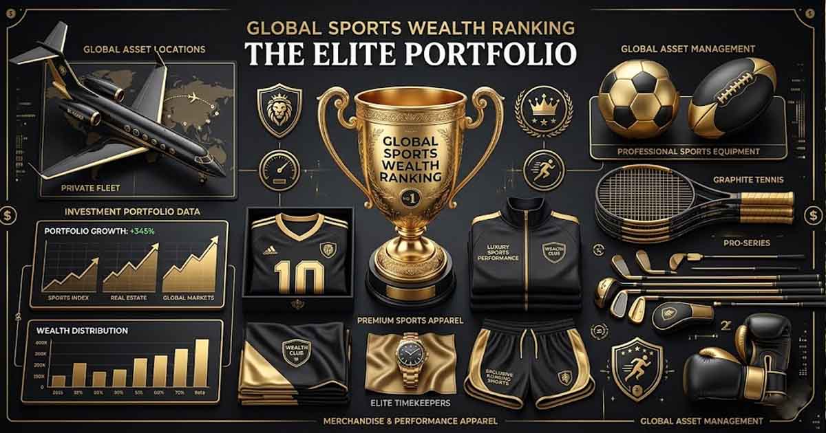 أثرى 10 رياضيين في العالم وكيف ينفقون ثرواتهم